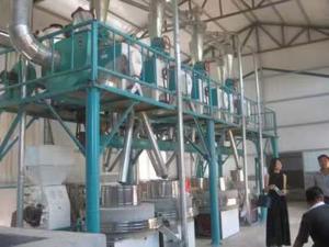 七加一石磨面粉机成套机组